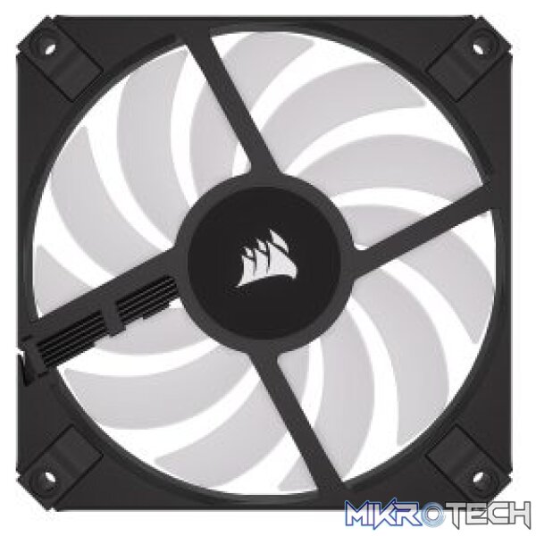 Corsair CO-9050163 iCUE AF120 RGB Slim 120mm PWM 2000 RPM Black Case Fan  Twin Pack - Image 4